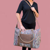 Huipil Mini-Weekender - Handwoven Travel Bag