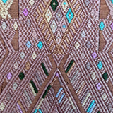 Framed Handwoven Textile (Natural Frame)