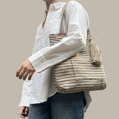 Nettle Tote with Tassel