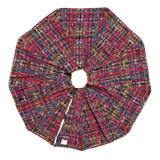 Handwoven Christmas Tree Skirt