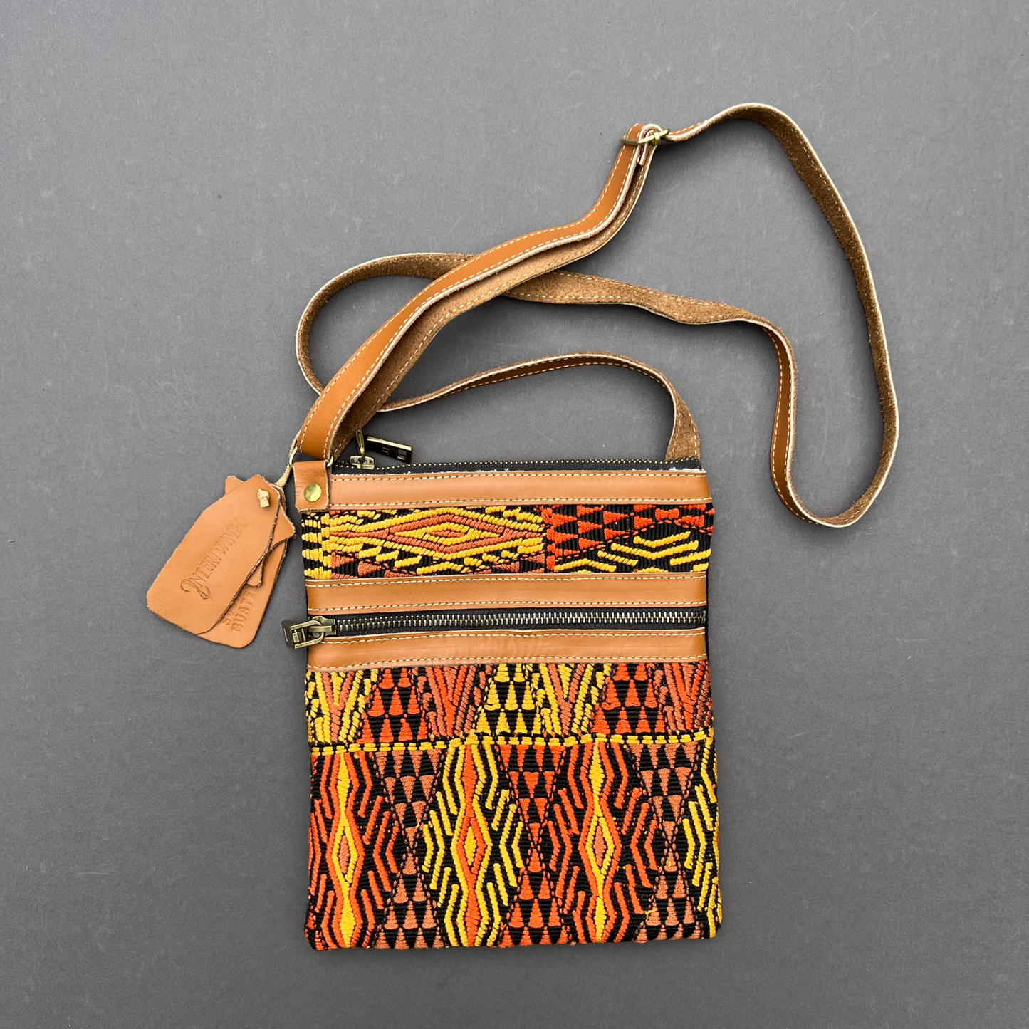 Huipil 2-Pocket Crossbody (Multiple Colors Available)