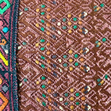 Huipil & Hemp Throw Pillow Cover