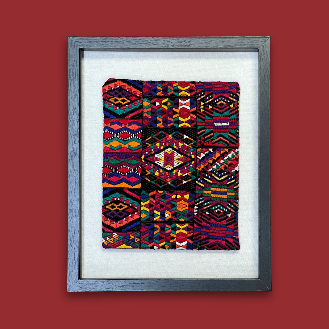 Framed Vintage Textiles – Intertwined: Handmade for Good