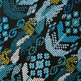 Framed Handwoven Textile (Black Frame)