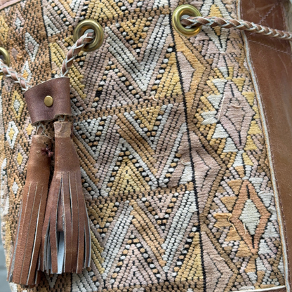 Small Huipil Bucket Bag