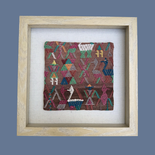 Framed Vintage Textiles | One-of-a-Kind Global Wall Art