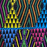 Framed Handwoven Textile (Black Frame)