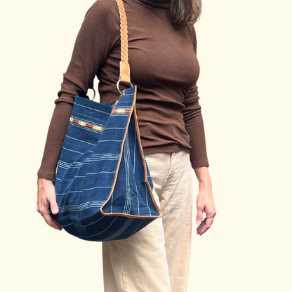 Indigo Corte Denim Tote