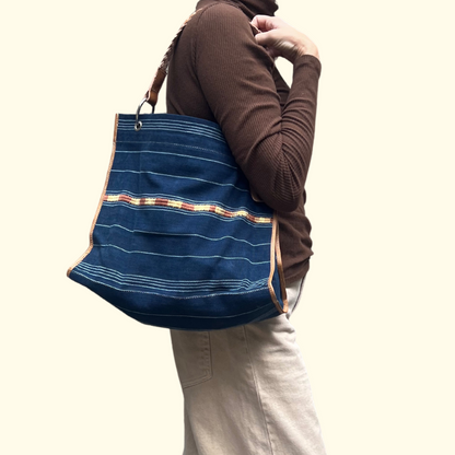 Indigo Corte Denim Tote