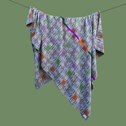One-of-a-Kind Cotton Corte Blanket