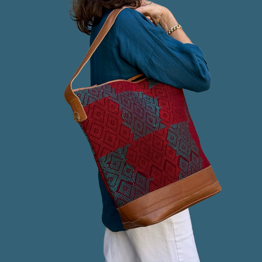 Huipil Bucket Bag