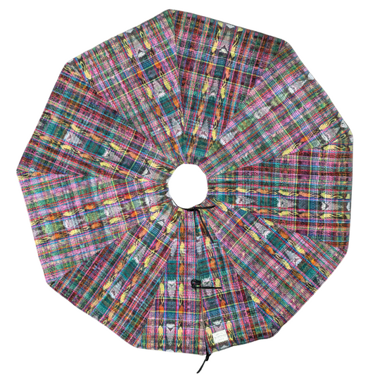 Handwoven Christmas Tree Skirt