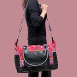 Huipil Mini-Weekender - Handwoven Travel Bag