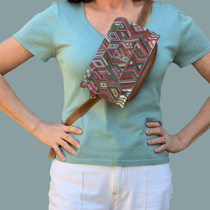 Huipil Convertible Belt Bag - Wristlet
