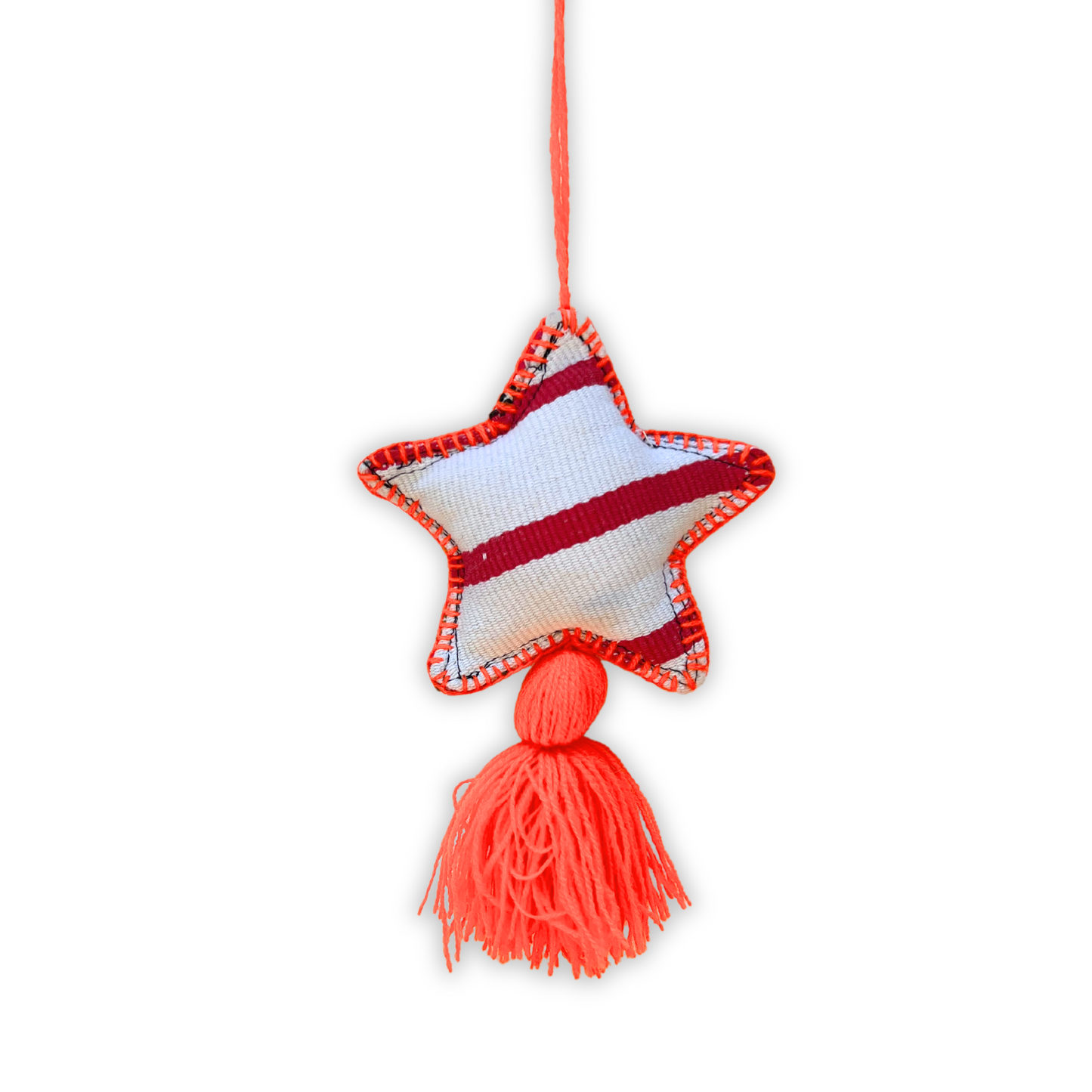 Orange Star Ornament