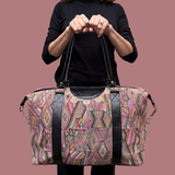 Huipil Mini-Weekender - Handwoven Travel Bag