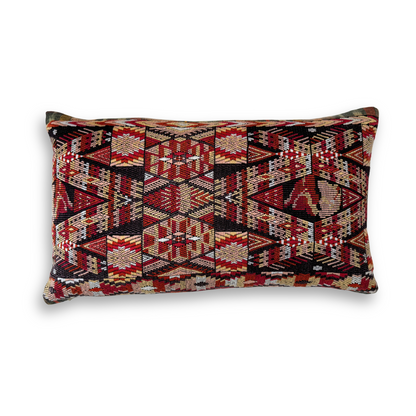 Huipil & Hemp Throw Pillow Cover