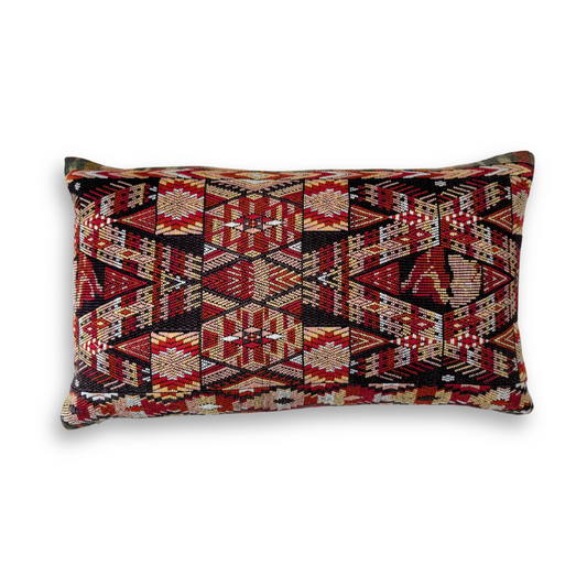 Huipil & Hemp Throw Pillow Cover