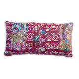 Huipil & Hemp Throw Pillow Cover