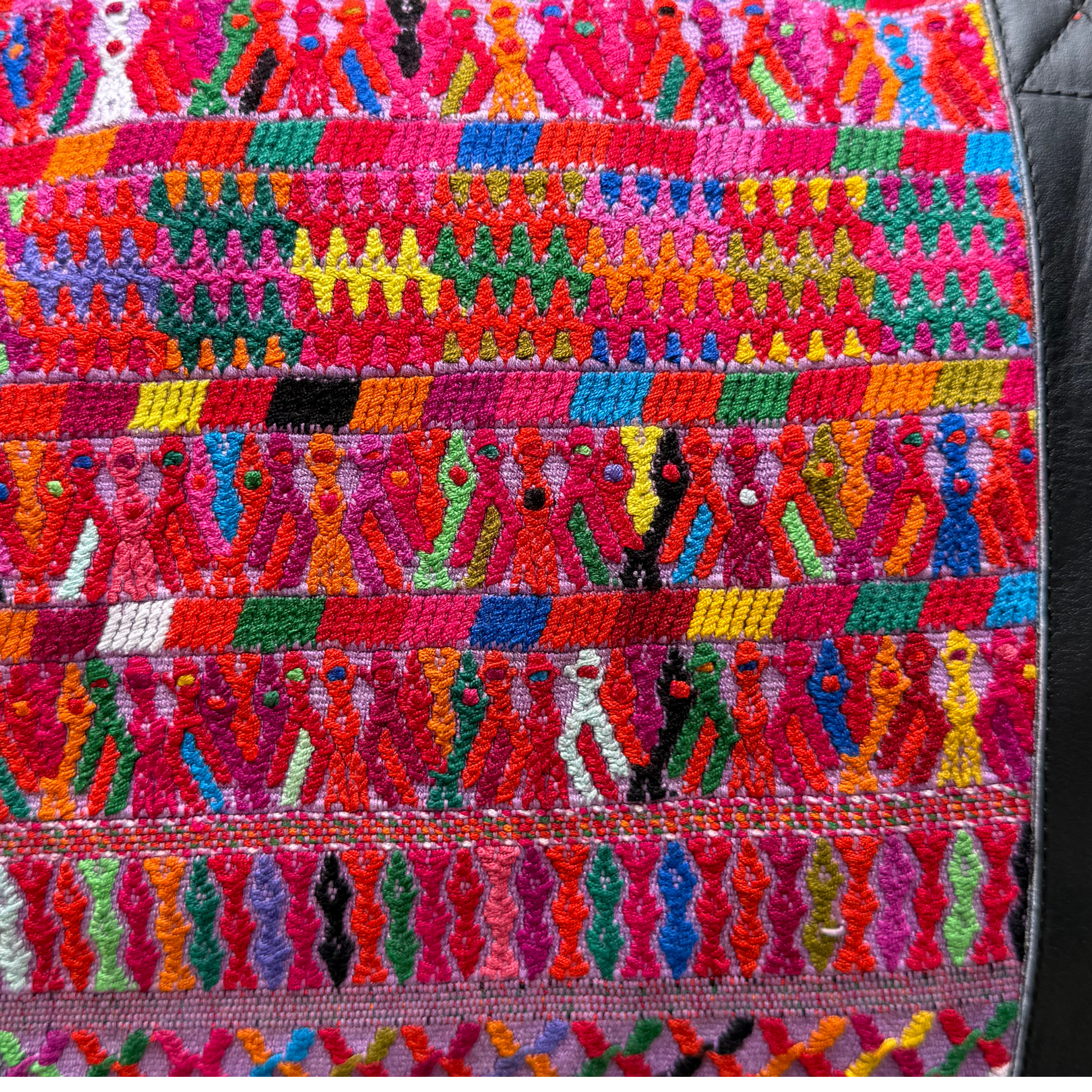 Huipil Mini-Weekender - Handwoven Travel Bag