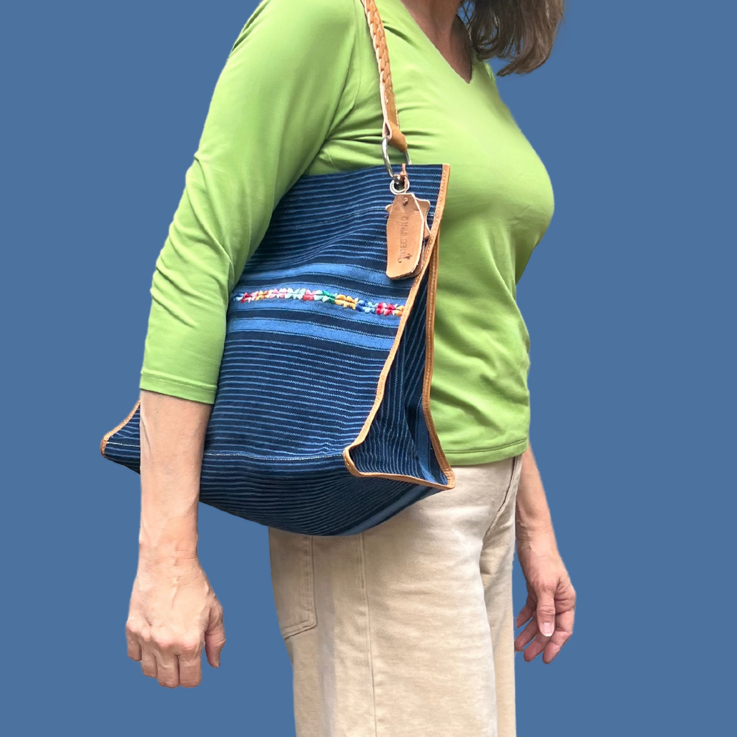 Indigo Corte Denim Tote