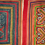 Hmong & Hemp Throw Pillow Cover