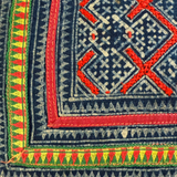 Hmong & Hemp Throw Pillow Cover