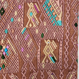 Framed Handwoven Textile (Natural Frame)