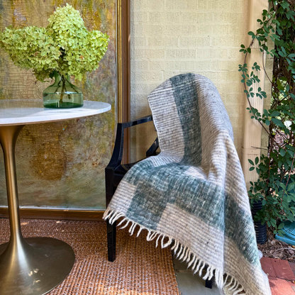 Heirloom Wool Momo Blanket | Cozy, Hot Spring-Felted Throw Handcrafted by Mayan Artisans