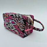 Handwoven (and Spill Proof) Cosmetic Travel Bag