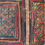 Hmong & Hemp Throw Pillow Cover