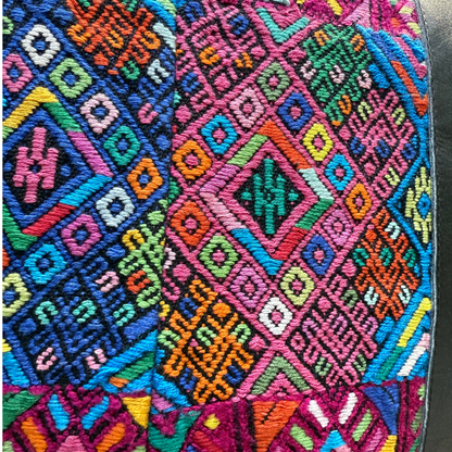 Huipil Mini-Weekender - Handwoven Travel Bag