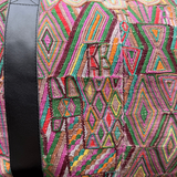 Huipil Mini-Weekender - Handwoven Travel Bag
