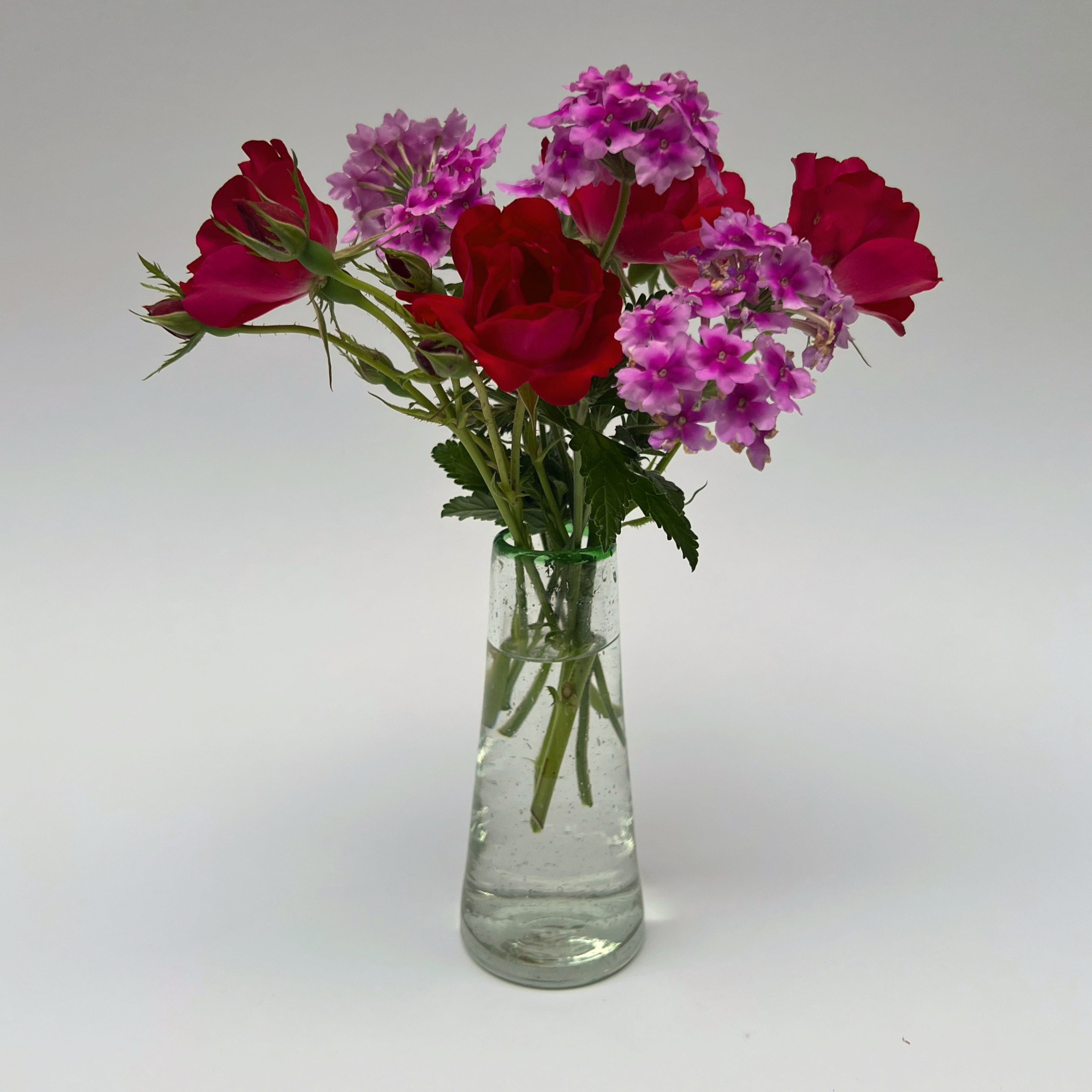 Handblown Glass Volcano Vase