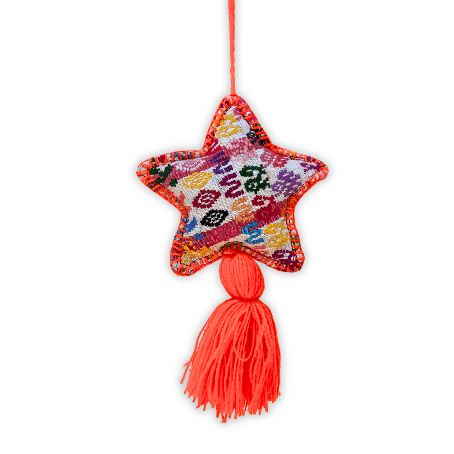 Orange Star Ornament