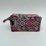 Handwoven (and Spill Proof) Cosmetic Travel Bag