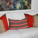 Huipil & Hemp Throw Pillow Cover