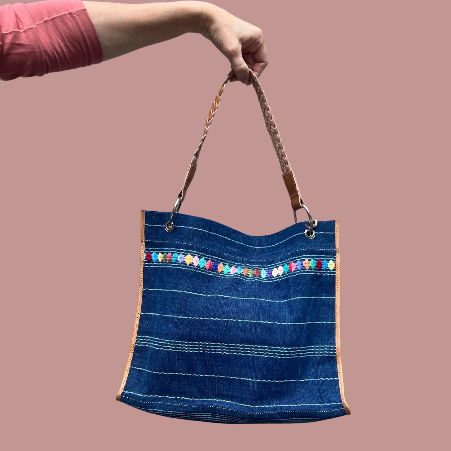 Indigo Corte Denim Tote