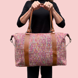 Huipil Mini-Weekender - Handwoven Travel Bag
