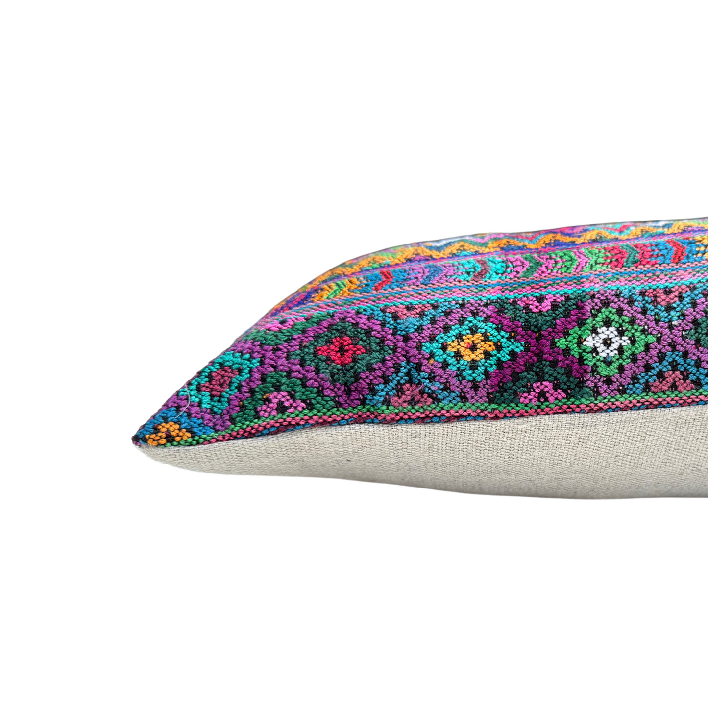 Huipil & Hemp Pillow