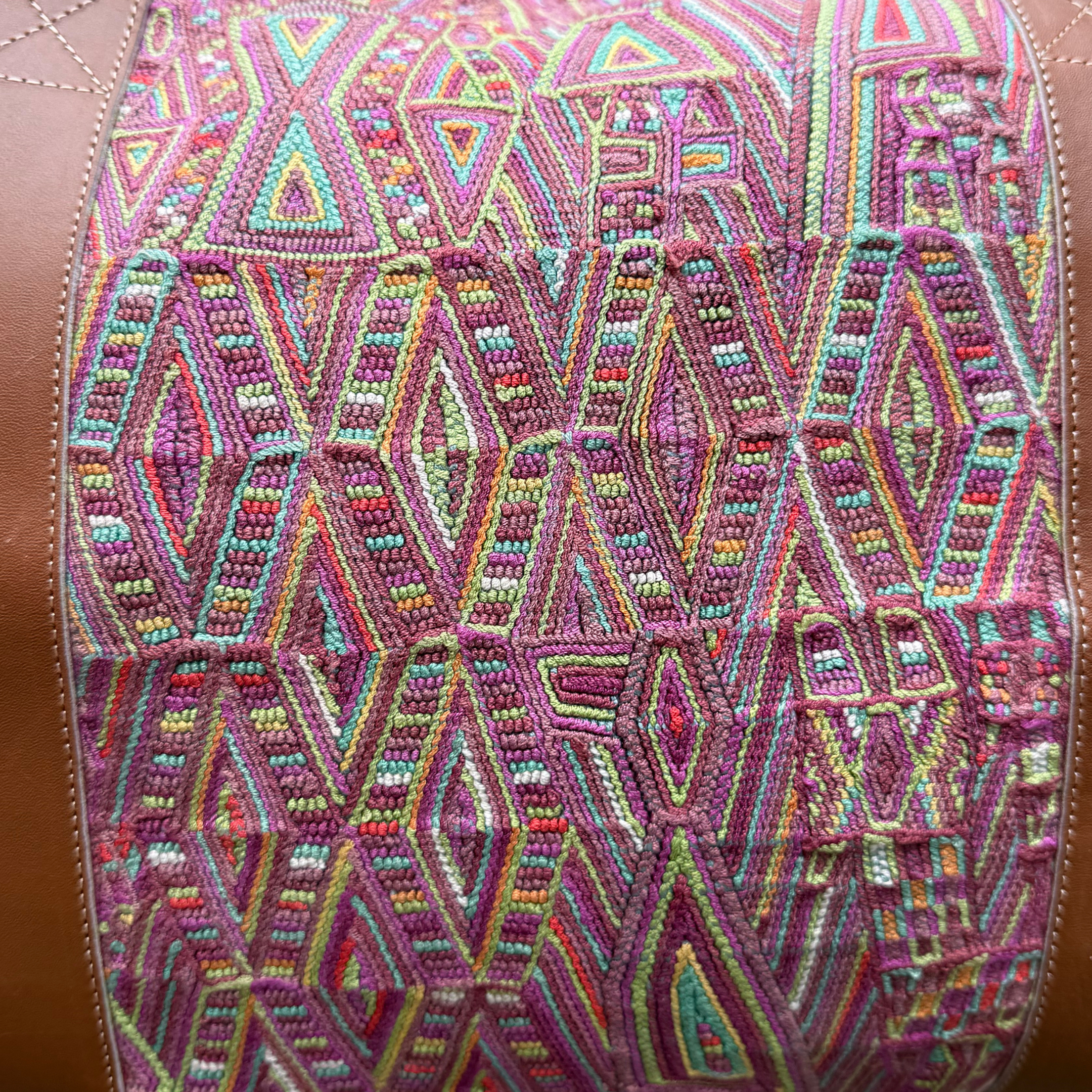 Huipil Mini-Weekender - Handwoven Travel Bag