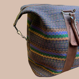 Huipil Mini-Weekender - Handwoven Travel Bag