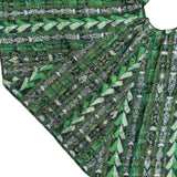 Handwoven Christmas Tree Skirt