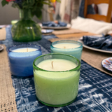 Atitlán Sunrise Candle – Handblown Glass Meets Handcrafted Fragrance