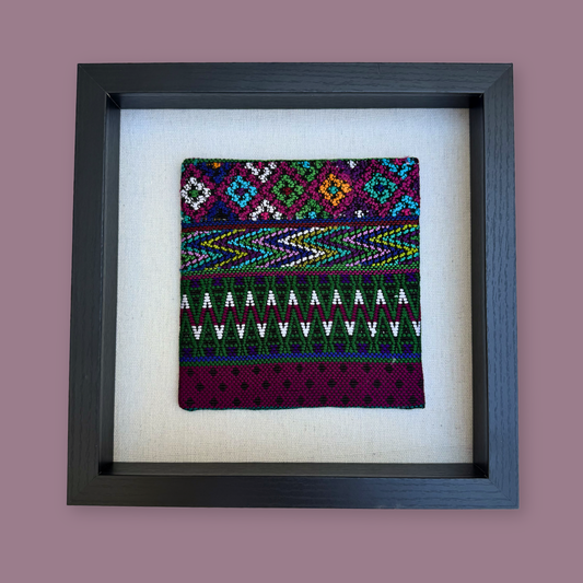 Framed Vintage Textiles | One-of-a-Kind Global Wall Art