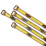 Yellow Handwoven Guatemalan Whip-Stitched Belt