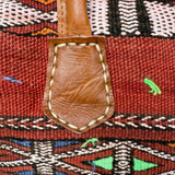 Kilim & Leather Weekender Bag
