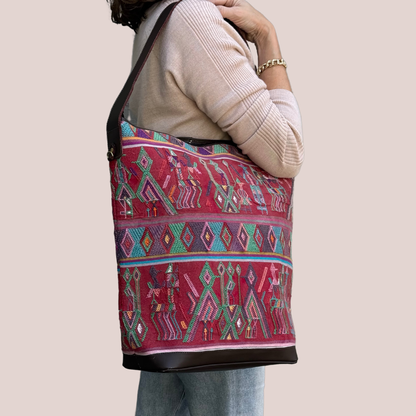 Huipil Bucket Bag