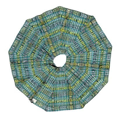 Handwoven Christmas Tree Skirt
