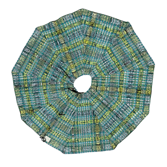 Handwoven Christmas Tree Skirt